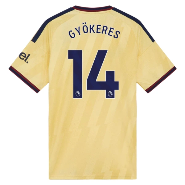 Koszulka Piłkarska Arsenal Gyokeres 14 Męska Alternatywna 2026/27 Koszulka Piłkarska Arsenal Gyokeres 14 Męska Alternatywna 2026/27