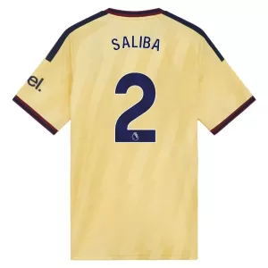 Koszulka Piłkarska Arsenal Saliba 2 Męska Alternatywna 2026/27