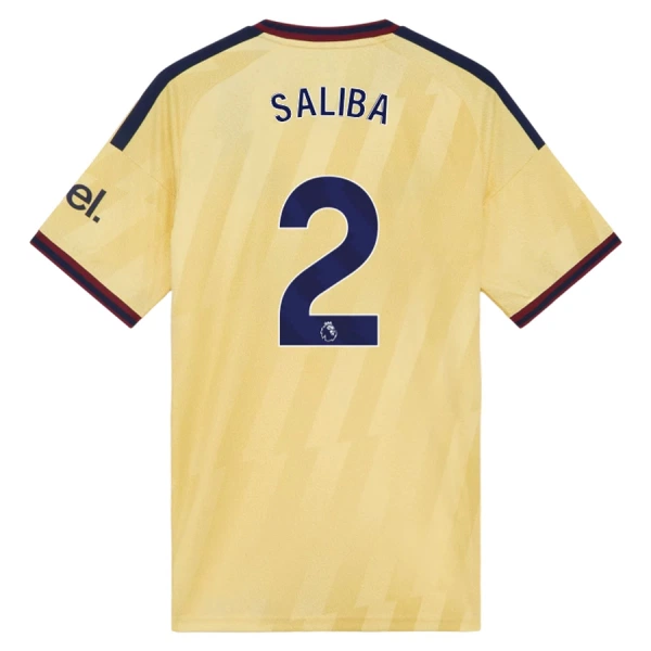 Koszulka Piłkarska Arsenal Saliba 2 Męska Alternatywna 2026/27