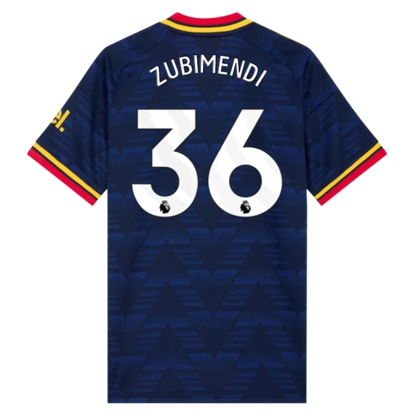 Koszulka Piłkarska Arsenal Zubimendi 36 Męska Wyjazdowa 2026/27 Koszulka Piłkarska Arsenal Zubimendi 36 Męska Wyjazdowa 2026/27