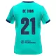 Koszulka Piłkarska FC Barcelona Frenkie de Jong 21 Męska Alternatywna 2026/27 Koszulka Piłkarska FC Barcelona Frenkie de Jong 21 Męska Alternatywna 2026/27
