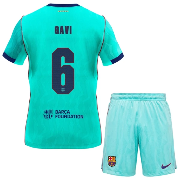 Koszulka Piłkarska FC Barcelona Gavi 6 Dziecięca Alternatywna 2026/27 Koszulka Piłkarska FC Barcelona Gavi 6 Dziecięca Alternatywna 2026/27
