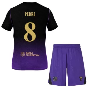 Koszulka Piłkarska FC Barcelona Pedri 8 Dziecięca Wyjazdowa 2026/27