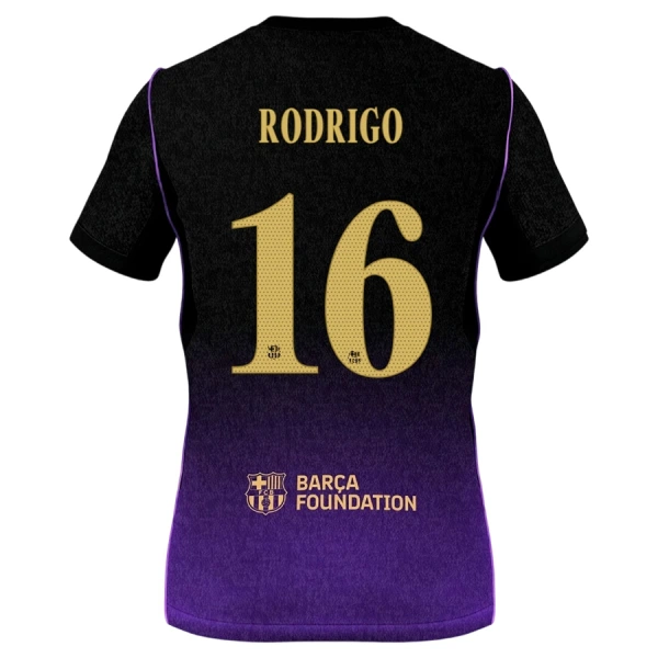 Koszulka Piłkarska FC Barcelona Rodrigo Hernández 16 Dziecięca Wyjazdowa 2026/27