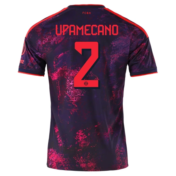 Koszulka Piłkarska FC Bayern Monachium Dayot Upamecano 2 Męska Alternatywna 2026/27 Koszulka Piłkarska FC Bayern Monachium Dayot Upamecano 2 Męska Alternatywna 2026/27