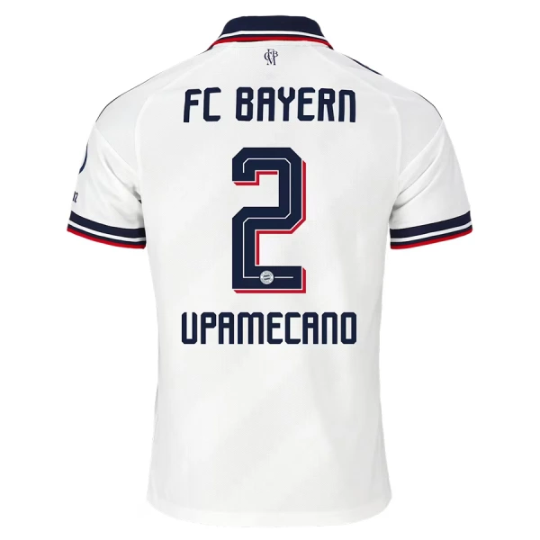 Koszulka Piłkarska FC Bayern Monachium Dayot Upamecano 2 Męska Wyjazdowa 2026/27 Koszulka Piłkarska FC Bayern Monachium Dayot Upamecano 2 Męska Wyjazdowa 2026/27
