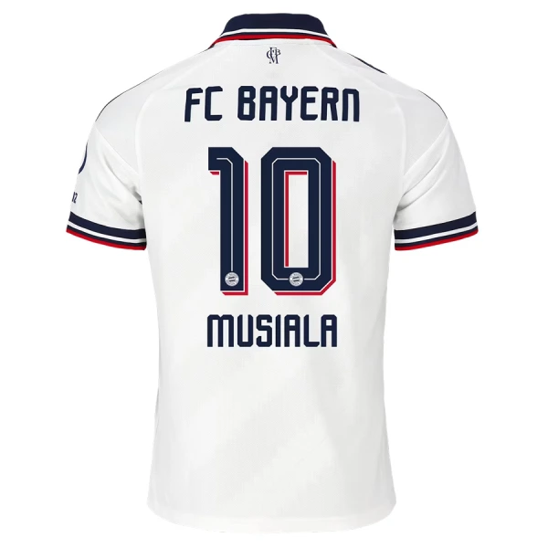 Koszulka Piłkarska FC Bayern Monachium Jamal Musiala 10 Dziecięca Wyjazdowa 2026/27