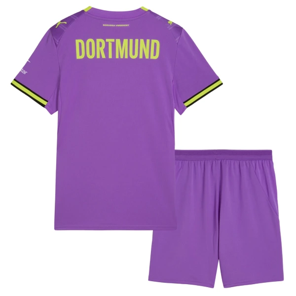 Koszulka Piłkarska Borussia Dortmund Dziecięca Alternatywna 2026/27