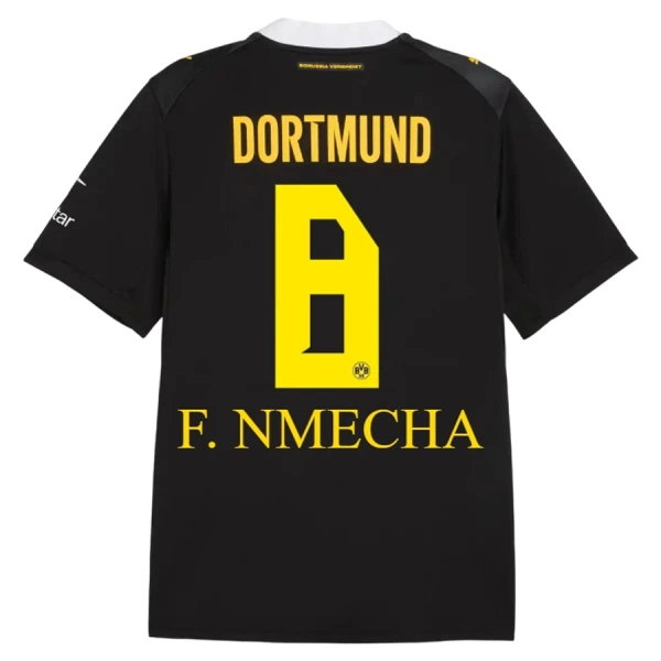 Koszulka Piłkarska Borussia Dortmund F. Nmecha 8 Męska Wyjazdowa 2026/27 Koszulka Piłkarska Borussia Dortmund F. Nmecha 8 Męska Wyjazdowa 2026/27