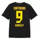 Koszulka Piłkarska Borussia Dortmund Guirassy 9 Męska Wyjazdowa 2026/27 Koszulka Piłkarska Borussia Dortmund Guirassy 9 Męska Wyjazdowa 2026/27