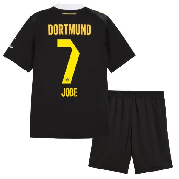 Koszulka Piłkarska Borussia Dortmund Jobe 7 Dziecięca Wyjazdowa 2026/27