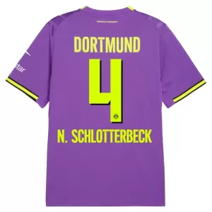 Koszulka Piłkarska Borussia Dortmund Nico Schlotterbeck 4 Męska Alternatywna 2026/27