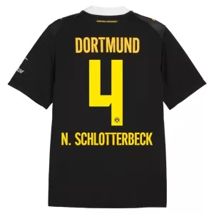 Koszulka Piłkarska Borussia Dortmund Nico Schlotterbeck 4 Męska Wyjazdowa 2026/27