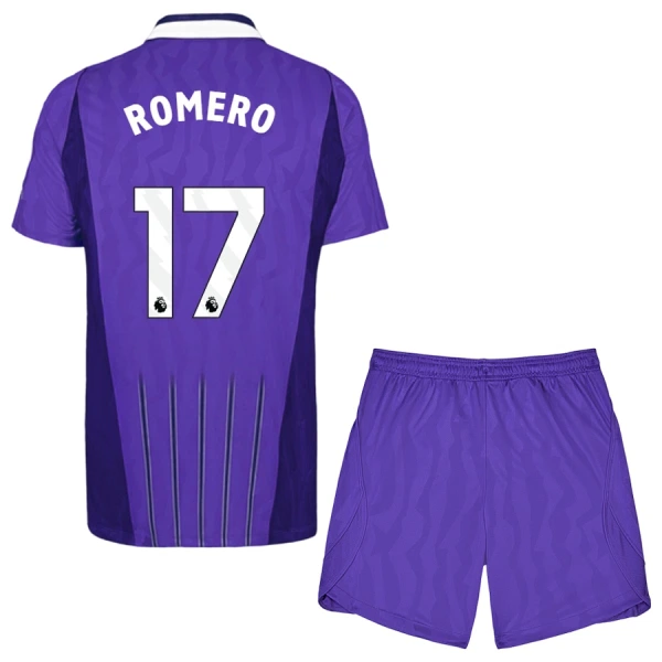 Koszulka Piłkarska Tottenham Hotspur Cristian Romero 17 Dziecięca Alternatywna 2026/27 Koszulka Piłkarska Tottenham Hotspur Cristian Romero 17 Dziecięca Alternatywna 2026/27