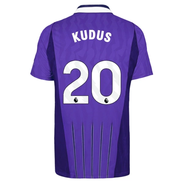 Koszulka Piłkarska Tottenham Hotspur Kudus 20 Męska Alternatywna 2026/27 Koszulka Piłkarska Tottenham Hotspur Kudus 20 Męska Alternatywna 2026/27