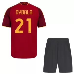 Koszulka Piłkarska AS Roma Paulo Dybala 21 Dziecięca Domowa 2026/27