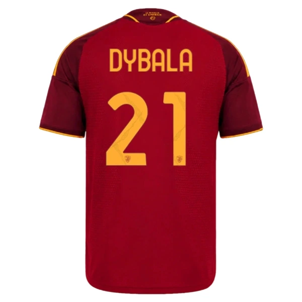 Koszulka Piłkarska AS Roma Paulo Dybala 21 Męska Domowa 2026/27 Koszulka Piłkarska AS Roma Paulo Dybala 21 Męska Domowa 2026/27