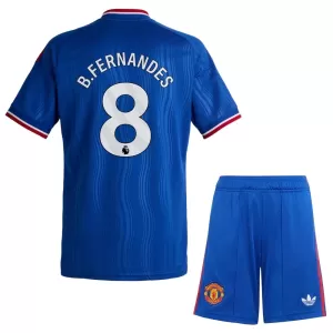 Koszulka Piłkarska Manchester United Bruno Fernandes 8 Dziecięca Wyjazdowa 2026/27
