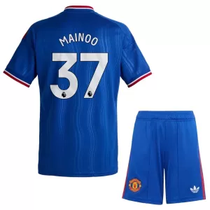 Koszulka Piłkarska Manchester United Kobbie Mainoo 37 Dziecięca Wyjazdowa 2026/27