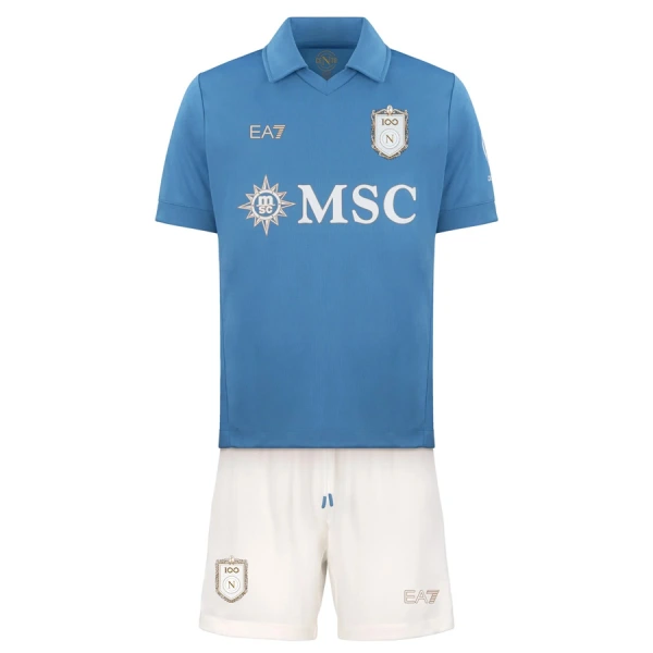 Koszulka Piłkarska SSC Napoli Kevin De Bruyne 11 Dziecięca Domowa 2026/27