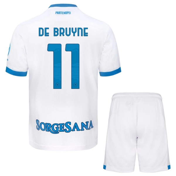 Koszulka Piłkarska SSC Napoli Kevin De Bruyne 11 Dziecięca Wyjazdowa 2026/27