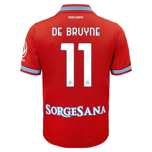 Koszulka Piłkarska SSC Napoli Kevin De Bruyne 11 Męska Alternatywna 2026/27 Koszulka Piłkarska SSC Napoli Kevin De Bruyne 11 Męska Alternatywna 2026/27