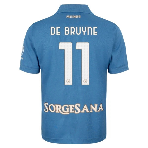 Koszulka Piłkarska SSC Napoli Kevin De Bruyne 11 Męska Domowa 2026/27 Koszulka Piłkarska SSC Napoli Kevin De Bruyne 11 Męska Domowa 2026/27