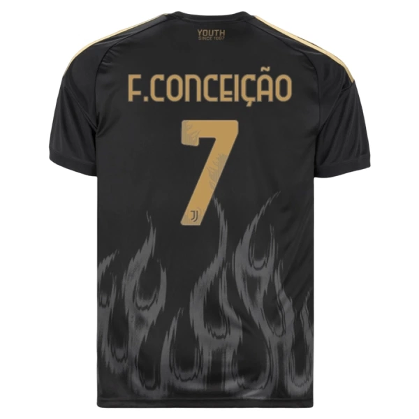 Koszulka Piłkarska Juventus F. Conceicao 7 Męska Alternatywna 2026/27