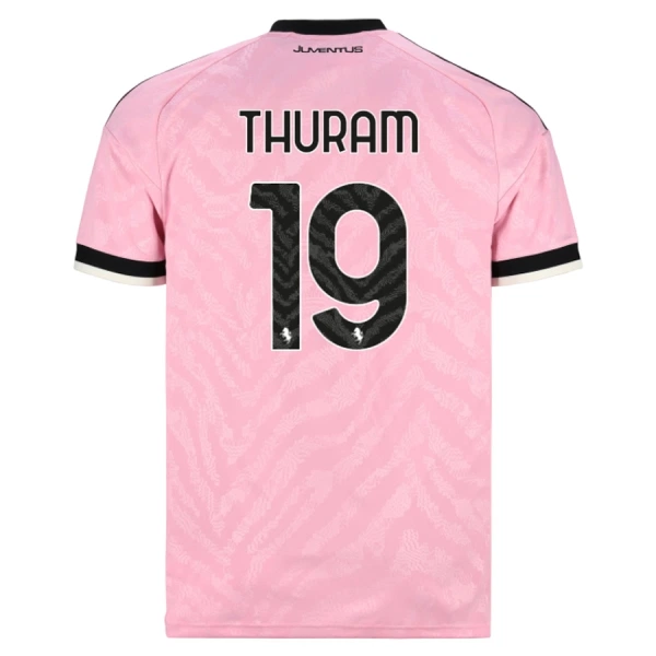 Koszulka Piłkarska Juventus Thuram 19 Męska Wyjazdowa 2026/27 Koszulka Piłkarska Juventus Thuram 19 Męska Wyjazdowa 2026/27