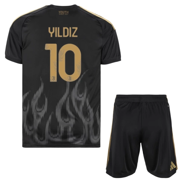 Koszulka Piłkarska Juventus Yildiz 10 Dziecięca Alternatywna 2026/27 Koszulka Piłkarska Juventus Yildiz 10 Dziecięca Alternatywna 2026/27