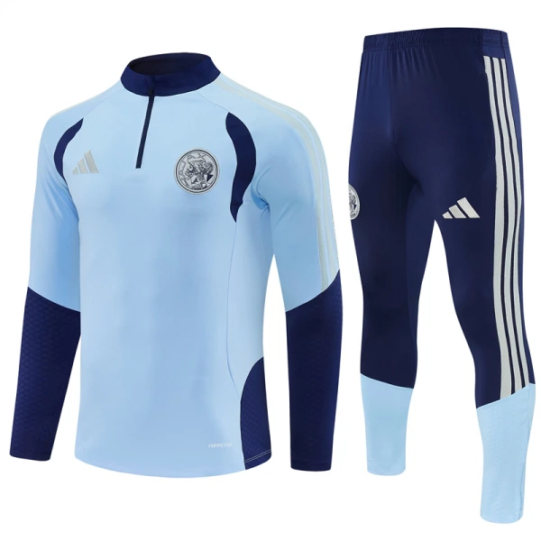 AFC Ajax Zestaw Bluzy Treningowej Męska 2026/27 Niebieski AFC Ajax Zestaw Bluzy Treningowej Męska 2026/27 Niebieski