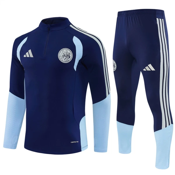 AFC Ajax Zestaw Bluzy Treningowej Męska 2026/27 Niebieski AFC Ajax Zestaw Bluzy Treningowej Męska 2026/27 Niebieski
