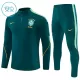 Brazylia Zestaw Bluzy Treningowej Dziecięca 2026/27 Zielony Brazylia Zestaw Bluzy Treningowej Dziecięca 2026/27 Zielony
