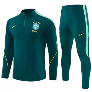 Brazylia Zestaw Bluzy Treningowej Męska 2026/27 Zielony