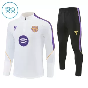 FC Barcelona Zestaw Bluzy Treningowej Dziecięca 2026/27 Biały