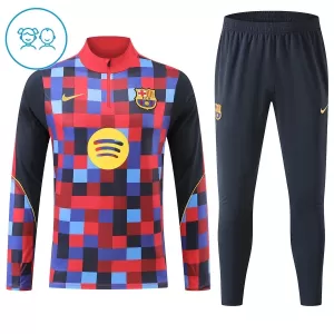 FC Barcelona Zestaw Bluzy Treningowej Dziecięca 2026/27 Czerwony