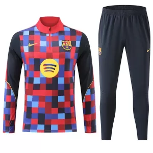 FC Barcelona Zestaw Bluzy Treningowej Męska 2026/27 Czerwony