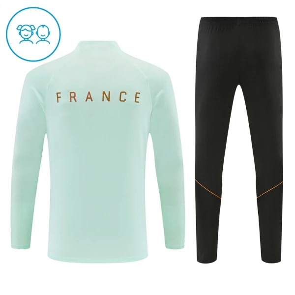 Francja Zestaw Bluzy Treningowej Dziecięca 2026/27 Biały