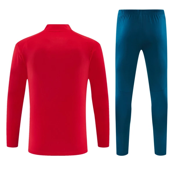 Portugalia Zestaw Bluzy Treningowej Męska 2026/27 Czerwony