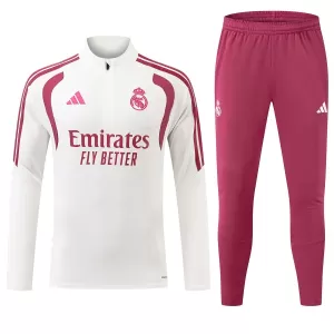 Real Madryt Zestaw Bluzy Treningowej Męska 2026/27 Biały