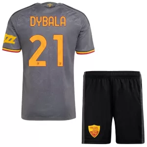 Koszulka Piłkarska AS Roma Paulo Dybala 21 Dziecięca Alternatywna 2026/27
