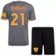 Koszulka Piłkarska AS Roma Paulo Dybala 21 Dziecięca Alternatywna 2026/27 Koszulka Piłkarska AS Roma Paulo Dybala 21 Dziecięca Alternatywna 2026/27