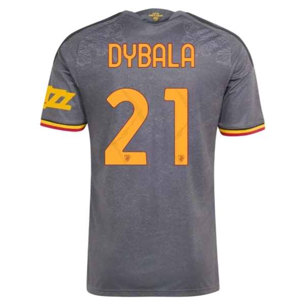 Koszulka Piłkarska AS Roma Paulo Dybala 21 Dziecięca Alternatywna 2026/27