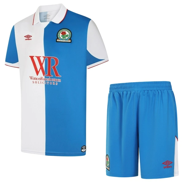 Koszulka Piłkarska Blackburn Rovers Dziecięca Domowa 2026/27 Koszulka Piłkarska Blackburn Rovers Dziecięca Domowa 2026/27