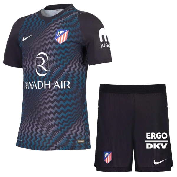 Koszulka Piłkarska Bramkarska Atlético Madryt Jan Oblak 13 Dziecięca 2026/27 Czarny