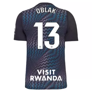 Koszulka Piłkarska Bramkarska Atlético Madryt Jan Oblak 13 Męska 2026/27 Czarny