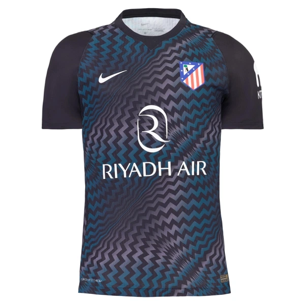 Koszulka Piłkarska Bramkarska Atlético Madryt Jan Oblak 13 Męska 2026/27 Czarny