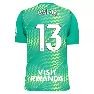 Koszulka Piłkarska Bramkarska Atlético Madryt Jan Oblak 13 Męska 2026/27 Zielony
