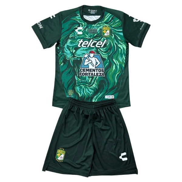 Koszulka Piłkarska Club Leon Dziecięca Domowa 2026/27 Koszulka Piłkarska Club Leon Dziecięca Domowa 2026/27