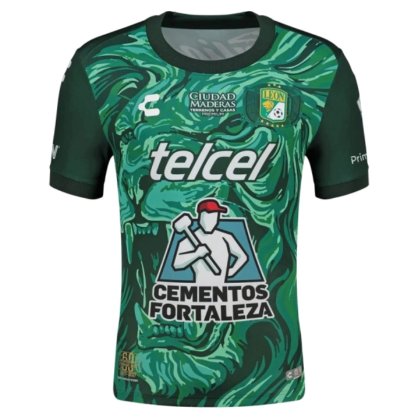 Koszulka Piłkarska Club Leon Męska Domowa 2026/27 Koszulka Piłkarska Club Leon Męska Domowa 2026/27